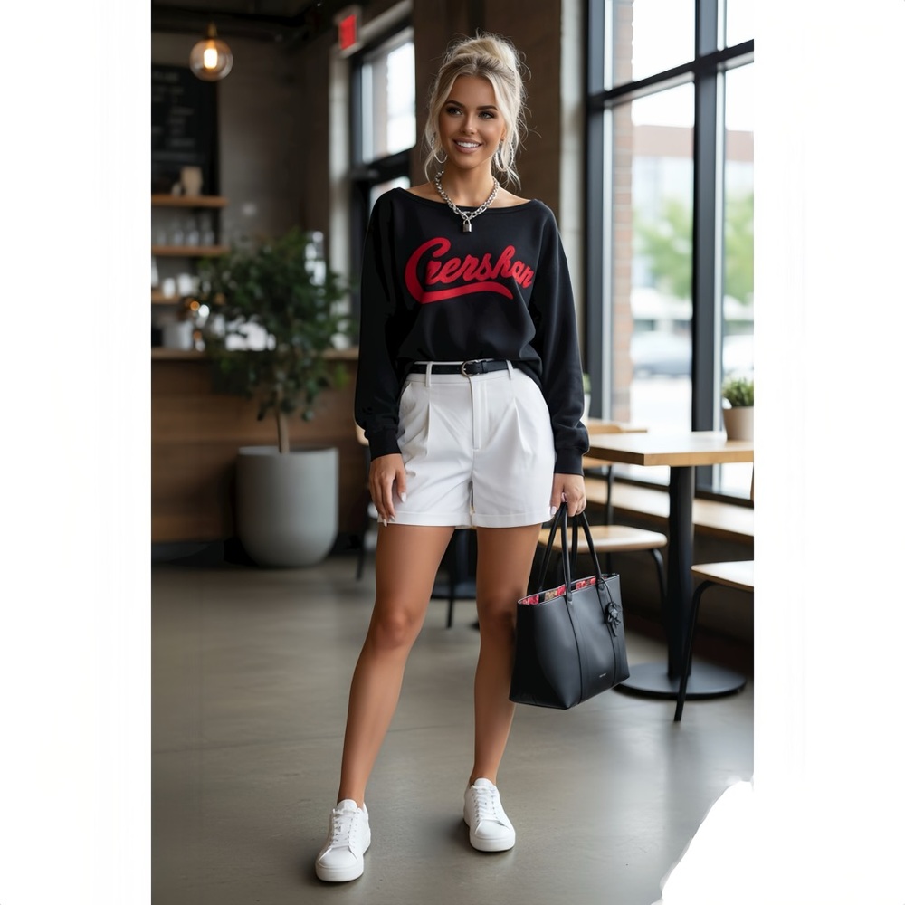 The Marathon Clothing Black and Red Sweatshirt - Picture 2 of 6